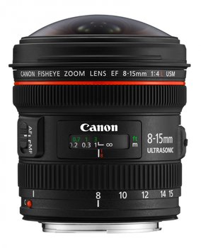 Obiektyw CANON EF, 8-15mm, f/4L Fisheye USM - Canon