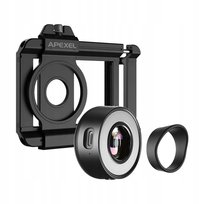 Obiektyw Do Telefonu Apexel Jewelens Makro 120X Z Lampą Led