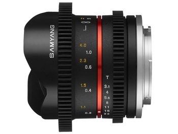 Obiektyw Samyang 8 mm T3.1 V-DSLR UMC Fish-eye II / Sony E - Samyang