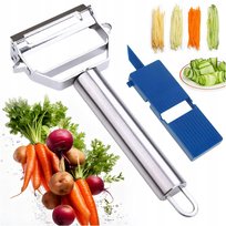 Obieraczka Obierak Do Warzyw Owoców + Szatkownica