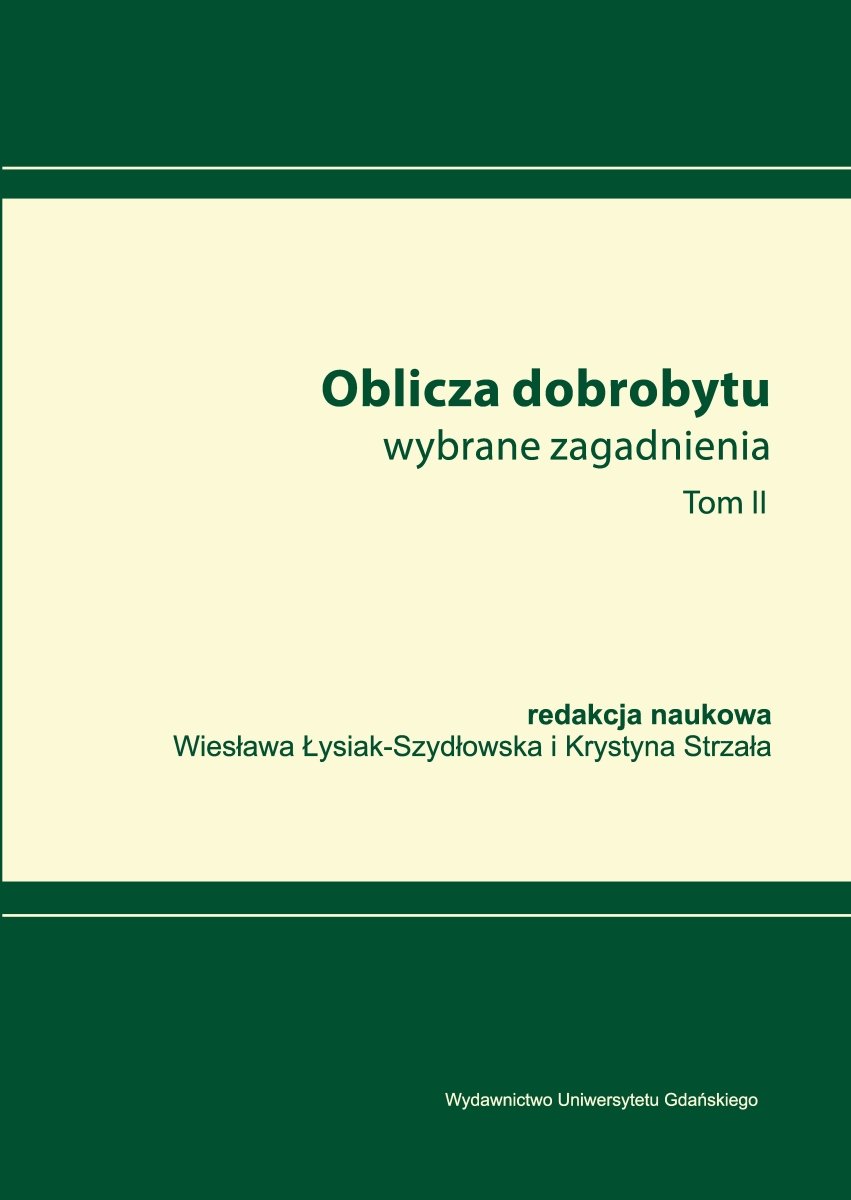 Oblicza Dobrobytu. Wybrane Zagadnienia - Opracowanie Zbiorowe | Książka ...