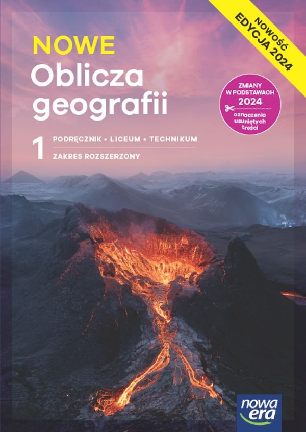 Oblicza Geografii 1 Dział 2 Oblicza geografii. Podręcznik. Klasa 1. Zakres rozszerzony. Liceum i