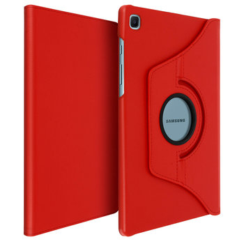 Obracane o 360° Etui Folio z Podstawką Amortyzujące Samsung Galaxy Tab S6 Lite – Czerwone - Avizar