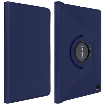 Obracany o 360° stojak Folio Case Amortyzujący Samsung Tab A7 10.4 2020 – Niebieski - Avizar