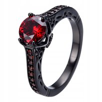 OBRĄCZKA Pierścionek ZARĘCZYNOWY GOTHIC 316L r.19 Inna marka