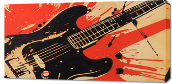 Obraz 100x50cm Gitara Elektryczna - Zakito Posters