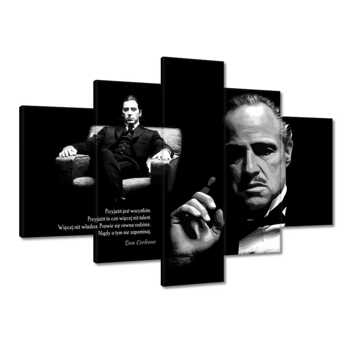 Obraz 150x105cm Ojciec Chrzestny Don Vito - ZeSmakiem | Sklep EMPIK.COM