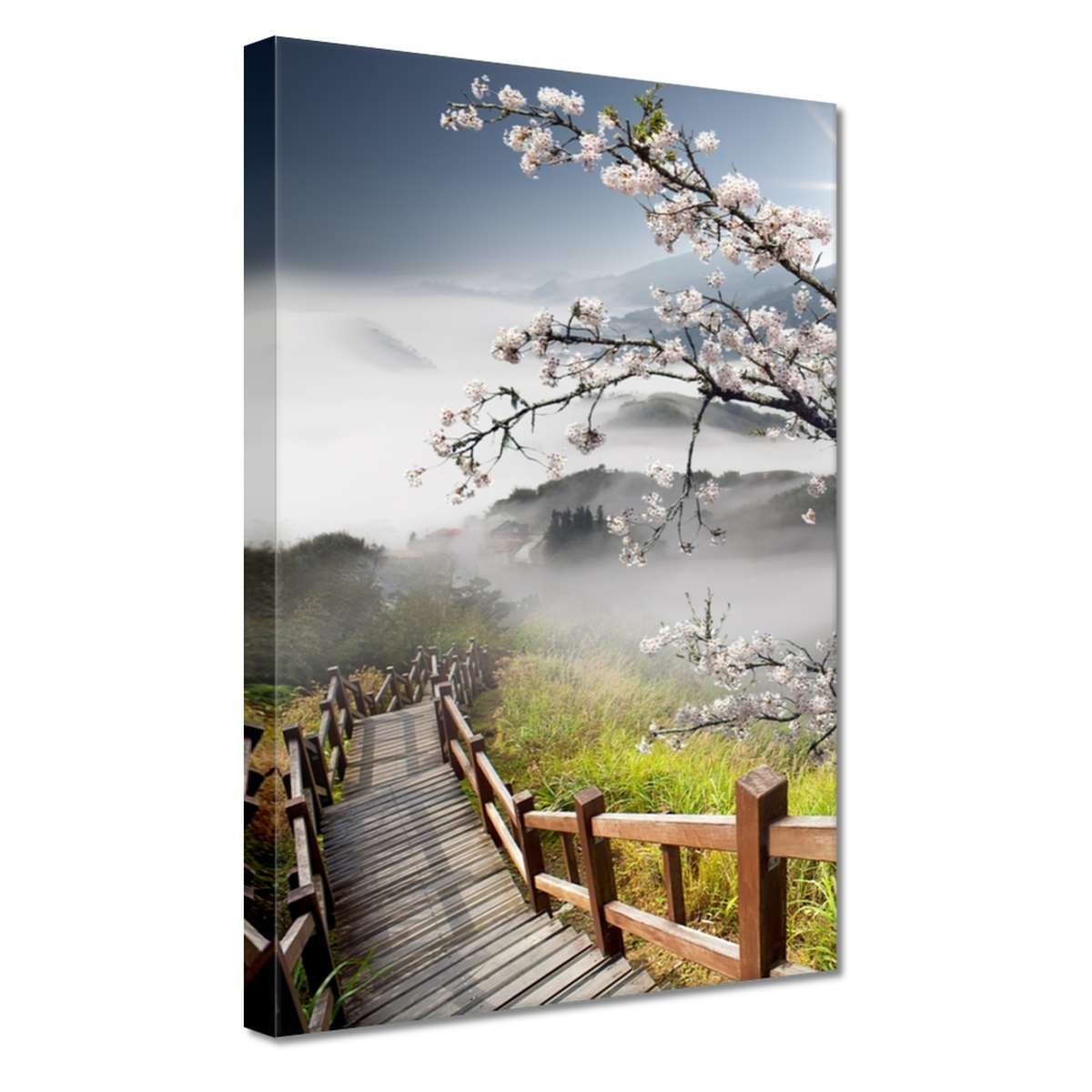 Obraz 20x30cm Japonia kwitnąca wiśnia - ZeSmakiem | Sklep EMPIK.COM