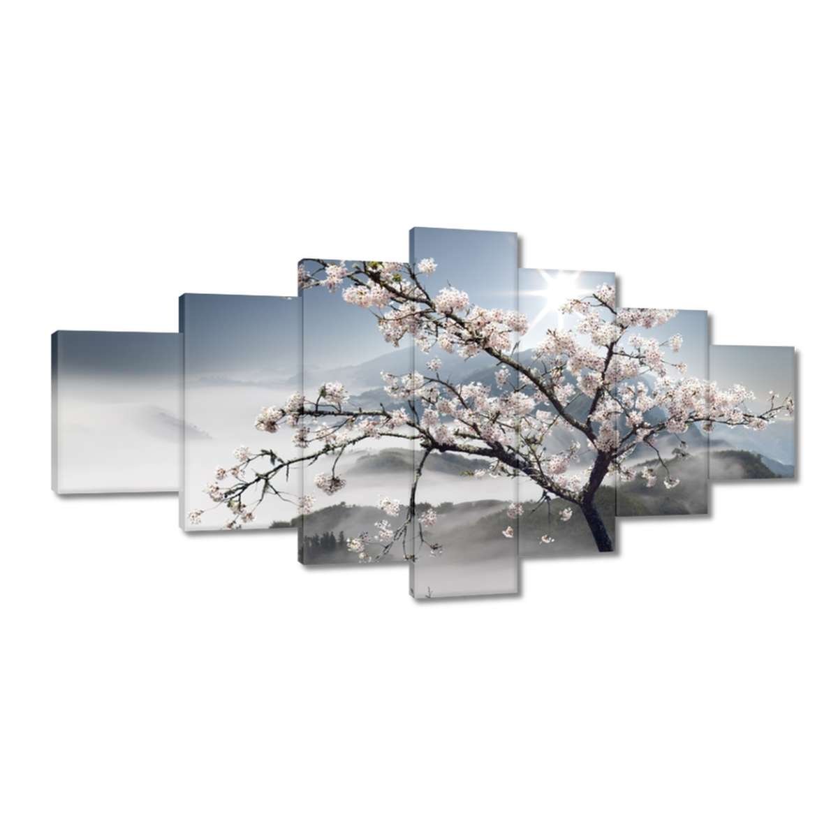 Obraz 210x100cm Japonia kwitnąca wiśnia - ZeSmakiem | Sklep EMPIK.COM