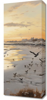 Obraz 30x70cm Zmierzch nad Wybrzeżem - Zakito Posters