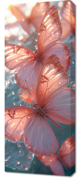 Obraz 40x100cm Świetliste Motyle - Zakito Posters