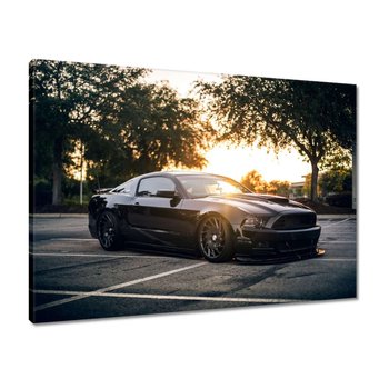 Obraz 70x50 Czarna bestia Mustang - ZeSmakiem