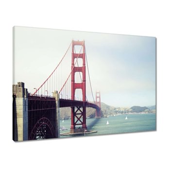 Obraz 70x50 Golden Gate za dnia - ZeSmakiem