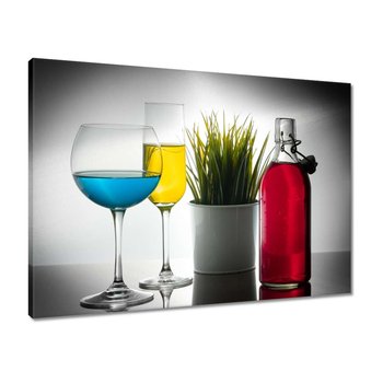 Obraz 70x50 Kolorowe drinki Napoje - ZeSmakiem