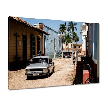 Obraz 70x50 Łada Kubańskie taksówki - ZeSmakiem