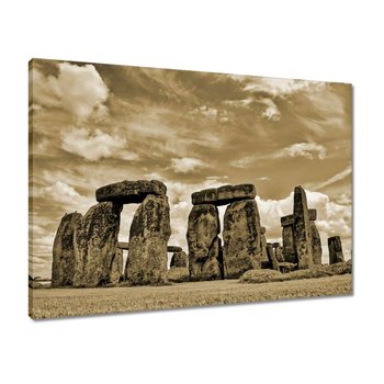 Obraz 70x50 Stonehenge w sepii - ZeSmakiem