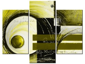 Obraz Abstrakcja, 3 elementy, 90x70 cm - Oobrazy