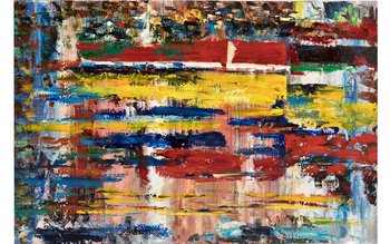 Obraz abstrakcyjny 100x150 cm Sky of Colors - Witek Home