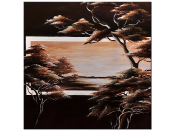 Obraz Afrykański krajobraz, 40x40 cm - Oobrazy