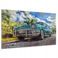 Obraz AUTO 2 Kuba 120x80cm Hawana samochód auta