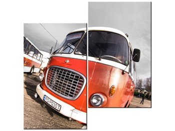 Obraz Autobus ogórek, 2 elementy, 60x60 cm - Oobrazy
