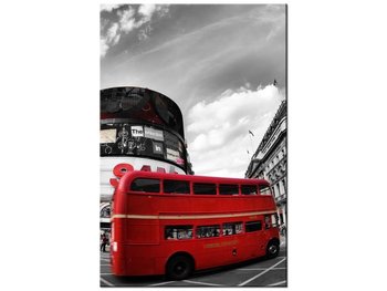 Obraz Autobus w Londynie, 60x90 cm - Oobrazy