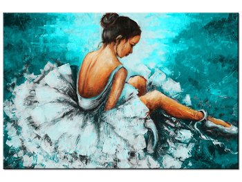 Obraz Balet w turkusie, 60x40 cm - Oobrazy