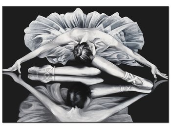Obraz Baletnica w lustrzanym odbiciu, 100x70 cm - Oobrazy