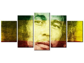Obraz Bob Marley, 5 elementów, 150x70 cm - Oobrazy