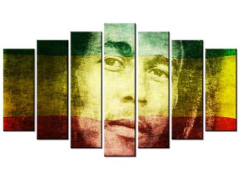 Obraz Bob Marley, 7 elementów, 140x80 cm - Oobrazy