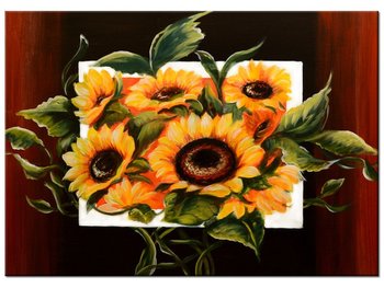 Obraz Bujne słoneczniki, 70x50 cm - Oobrazy