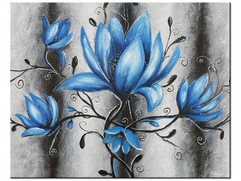 Obraz Bukiet turkusowych magnolii, 50x40 cm - Oobrazy