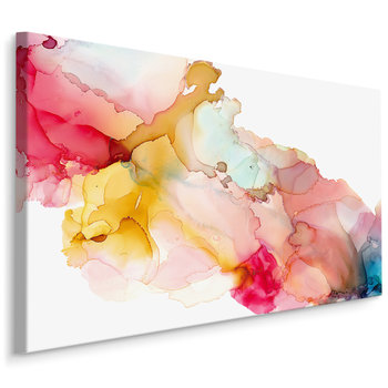 Obraz Canvas Do Salonu Kolorowa ABSTRAKCJA Dekoracja Ścienna 70cm x 50cm - Muralo