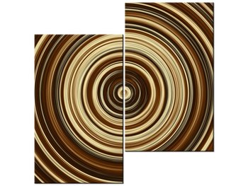 Obraz Cappuccino Love, 2 elementy, 60x60 cm - Oobrazy