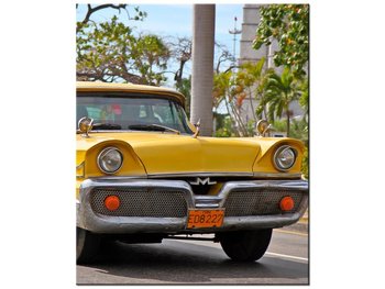 Obraz Classic Oldsmobile w Hawanie, 50x60 cm - Oobrazy
