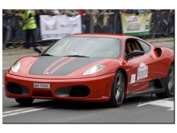 Obraz Czerwony samochód sportowy, 60x40 cm - Oobrazy