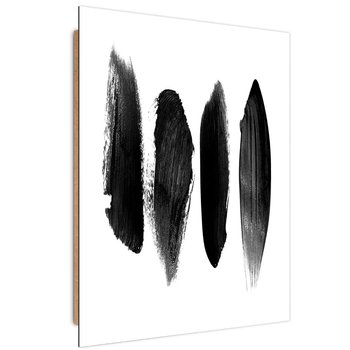 Obraz dekoracyjny FEEBY, Abstrakcja Czarno Biały 40x60 - Caro