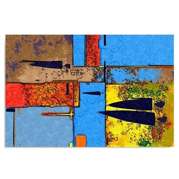 Obraz dekoracyjny FEEBY, Abstrakcja Kolorowa 40x30 - Caro