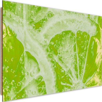Obraz dekoracyjny FEEBY, Bar Limonka Owoc Zielony 60x40 - Caro