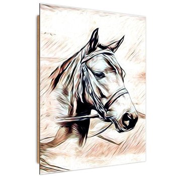 Obraz dekoracyjny FEEBY, Głowa Konia Zwierzęta 20x30 - Feeby