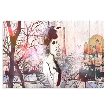 Obraz dekoracyjny FEEBY, Kobieta Pastelowy Vintage 50x40 - Caro