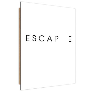 Obraz dekoracyjny FEEBY, Napis Escape 40x60 - Caro