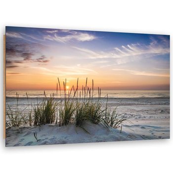 Obraz dekoracyjny FEEBY, Zachód słońca na plaży 90x60 - Feeby