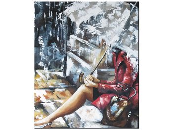 Obraz Deszczowa dziewczyna, 50x60 cm - Oobrazy
