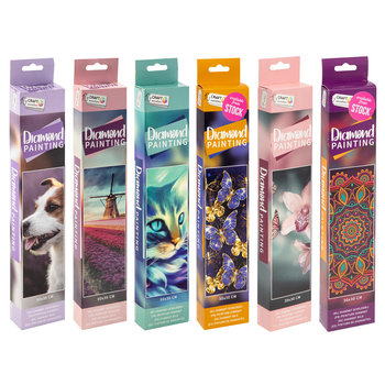 Obraz Diamentowy, 30X30Cm, Mix 6 Szt. - Grafix