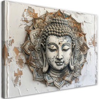 Obraz do salonu sypialni biura, Mandala Budda Zen Spa 60x40