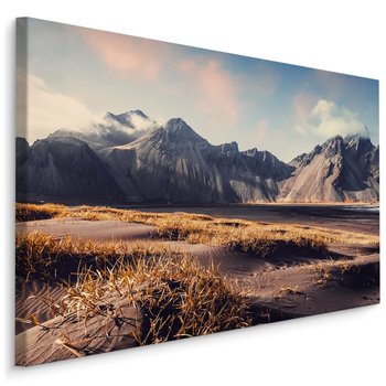 Obraz do Sypialni Pejzaż Górski 3D ISLANDIA Natura Dekoracja 120cm x 80cm - Muralo