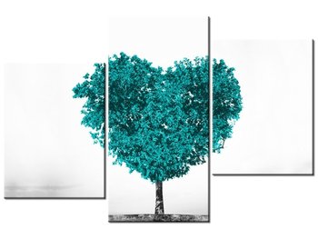 Obraz Drzewko miłości, 3 elementy, 90x60 cm - Oobrazy