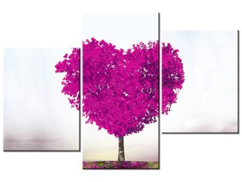 Obraz Drzewko miłości, 3 elementy, 90x60 cm - Oobrazy
