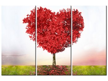 Obraz Drzewo miłości, 3 elementy, 90x60 cm - Oobrazy
